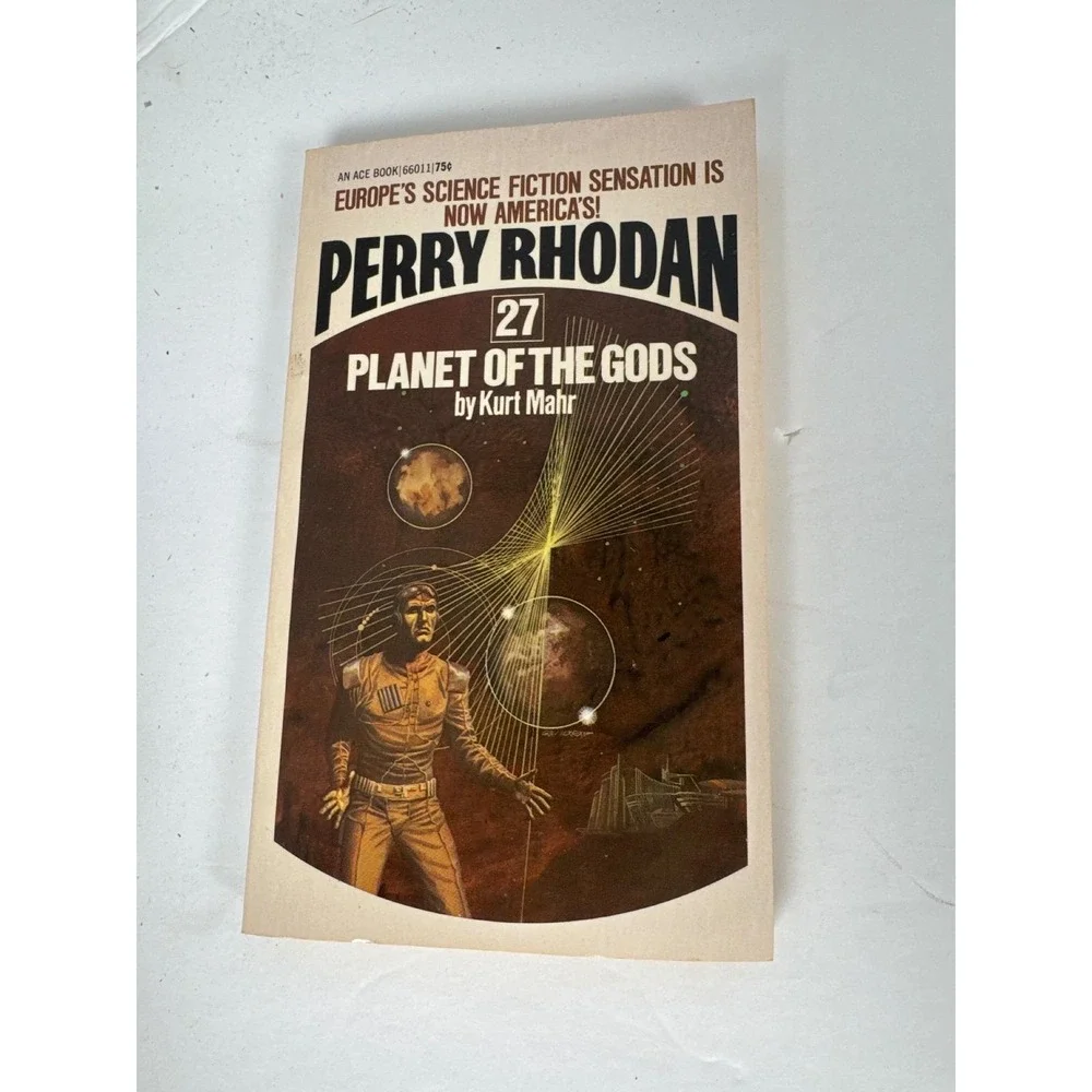 Perry Rhodan Lot 4 PB #25 27 28 29 1st Ace Printings 1973 Vintage Sci-Fi